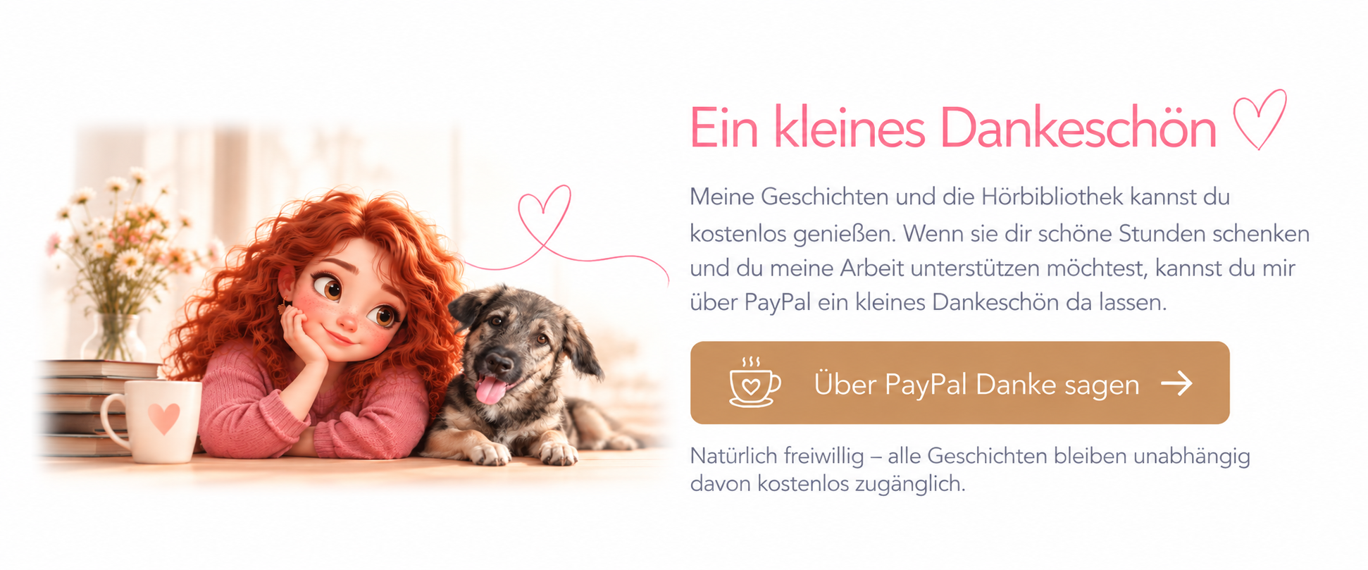 LieLie mit ihrem Hund Jacky